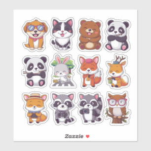 Collection of cute and fun animals