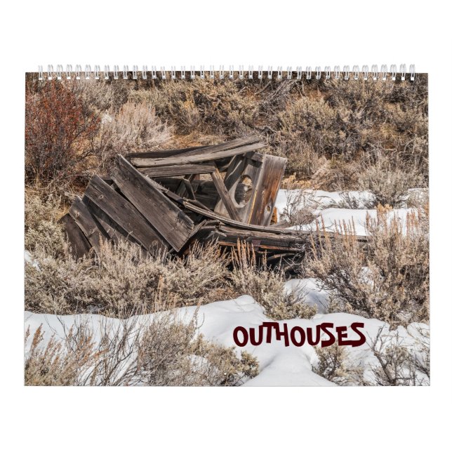 Collection of Outhouses Calendar (Cover)