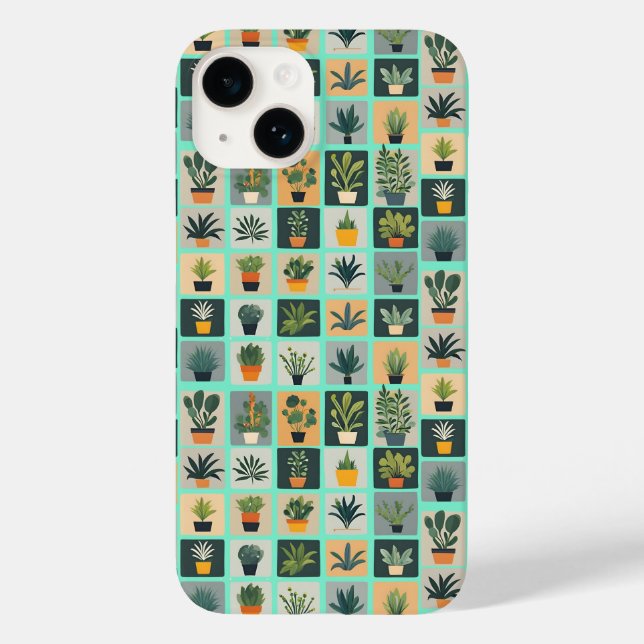 Collection of plants Case-Mate iPhone case (Back)