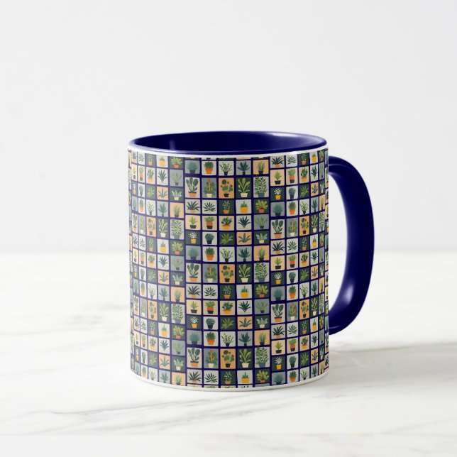 Collection of plants mug (Front Right)