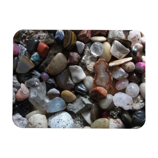 Collection of Rocks and Minerals Magnet (Horizontal)