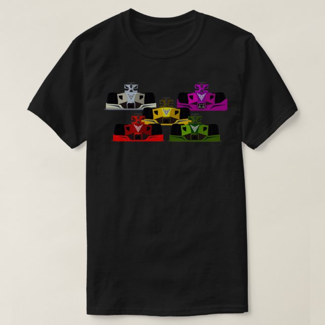 Collection of sports car drawing T-Shirt (Design Front)