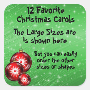 Collection Sticker 12 Favorite Carols - 2