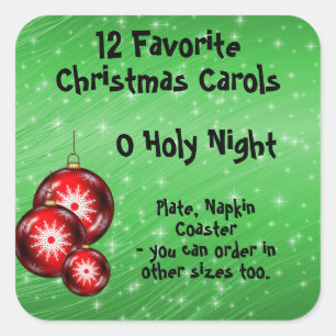 Collection Sticker 12 Favourite Carols - O Holy