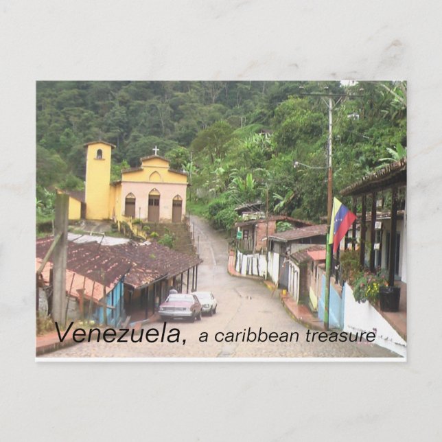 Collection: Venezuela, a caribbean treasure Postcard (Front)