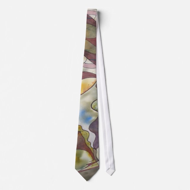 Collective Consciousness Watercolor Tie (Front)