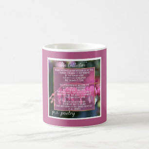 Collective Poem Bleeding Heart Flowers (my poetry) Coffee Mug