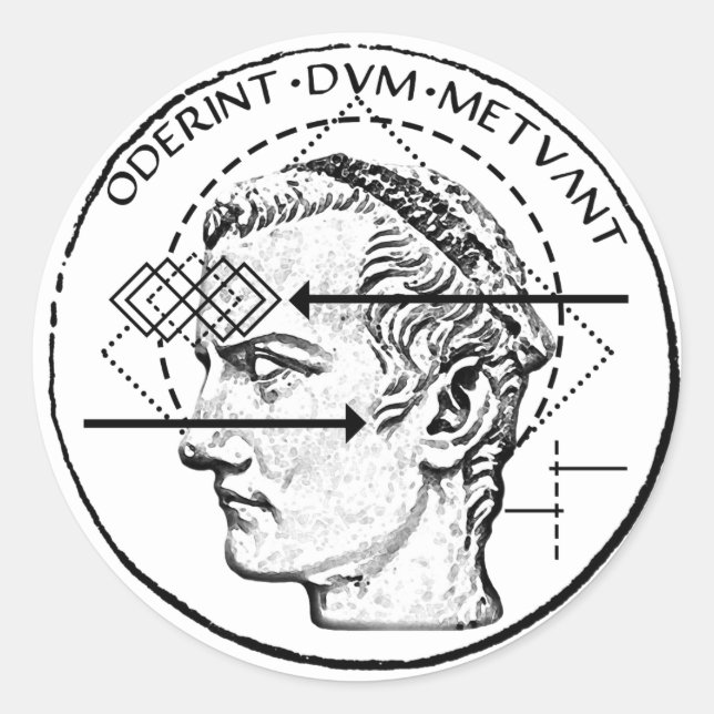 Collective unconscious - Dominus Incitatus Classic Round Sticker (Front)