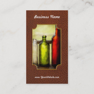 Collector - Bottles - Still life of three bottles Business Card