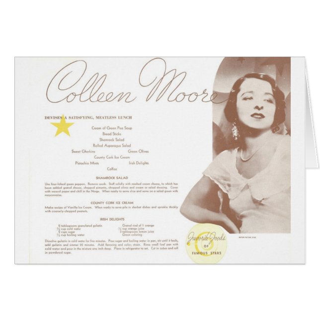 Colleen Moore Irish Luncheon (Front Horizontal)
