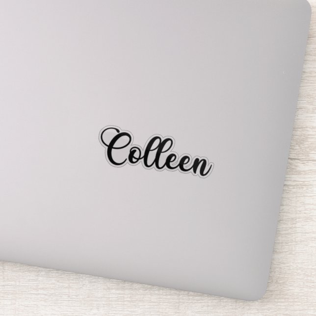 Colleen Name - Handwritten Calligraphy (Detail)