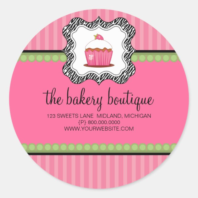 Colleen's Business Stickers (Front)