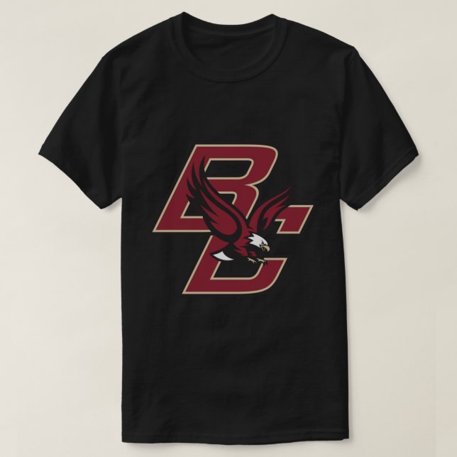 college-Boston Essential T-Shirt (Design Front)