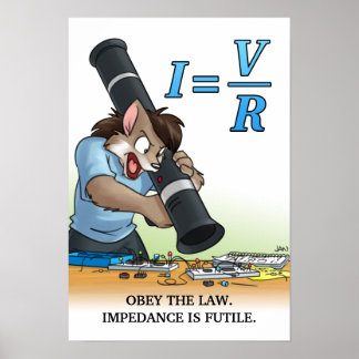 College Catastrophe - Poster - Ohm's Law