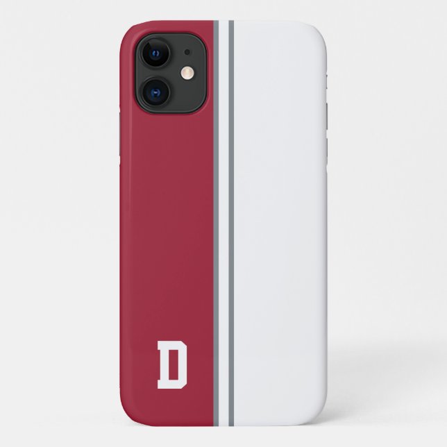 College Colours Signature Case-Mate iPhone Case (Back)