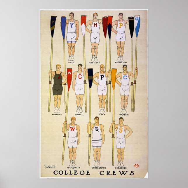 College Crews  & Colors Poster (Front)
