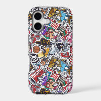 College Dynamic Art Urban Graffiti pattern