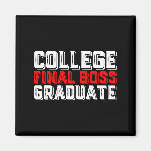 College Final Boss Graduate University Magnet