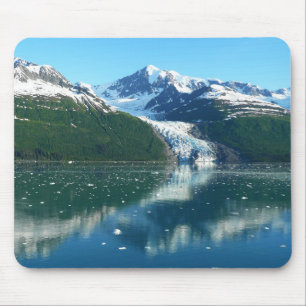 College Fjord I Beautiful Alaska Photography Mouse Pad