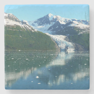 College Fjord I Beautiful Alaska Photography Stone Coaster