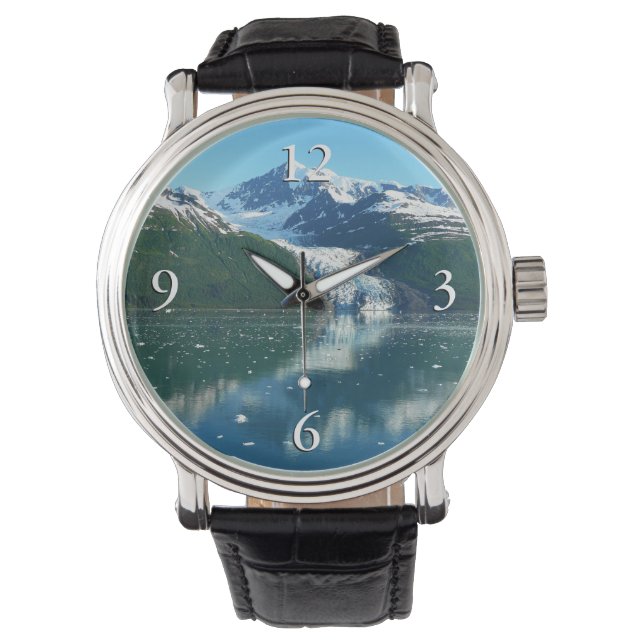 College Fjord I Beautiful Alaska Photography Watch (Front)