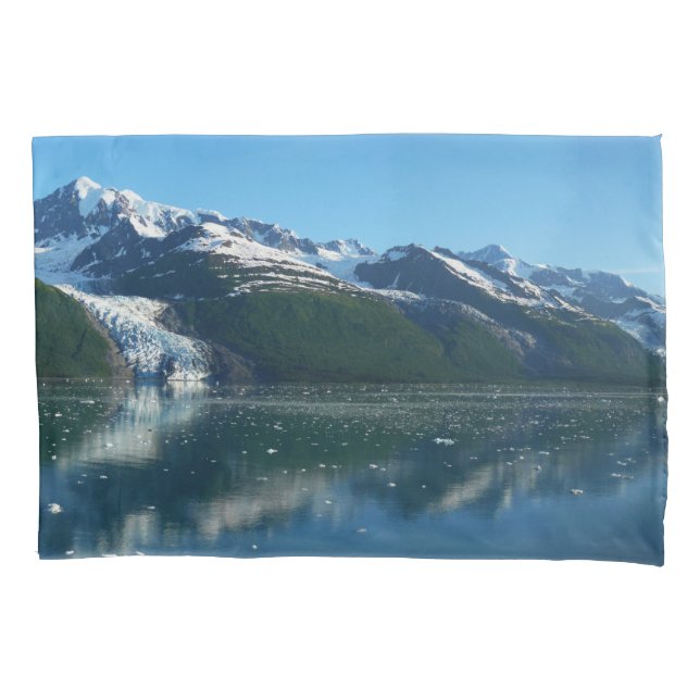 College Fjord II Beautiful Alaska Photography Pillowcase (Front-Left)