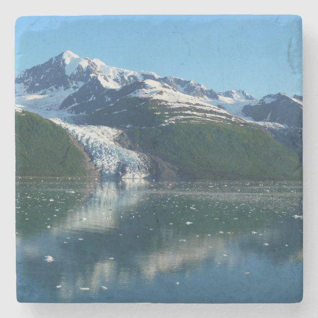 College Fjord II Beautiful Alaska Photography Stone Coaster (Front)