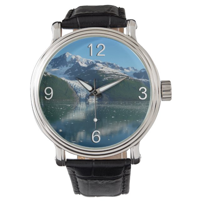 College Fjord II Beautiful Alaska Photography Watch (Front)