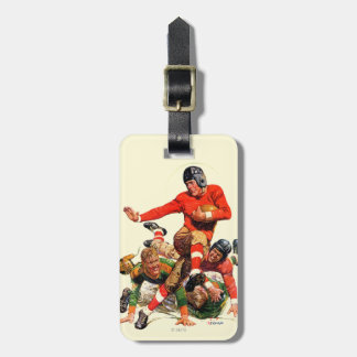 College Football Luggage Tag