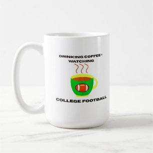 College Football Saturday coffee mug