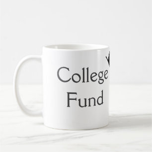 College fund scan QR add details graduate donation Coffee Mug