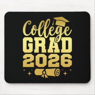 College Graduate Cl Of 2026 Grad Graduation Senior Mouse Pad