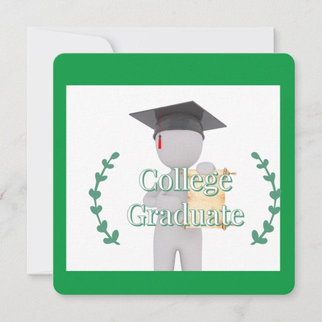 College Graduate Invitation (Front)