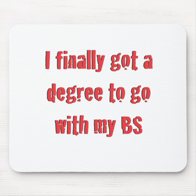 College Graduation Mouse Pad (Front)