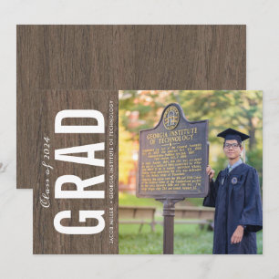 College Graduation Photo Announcement