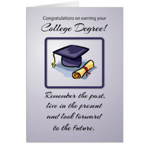 College Graduation, Remember the Past