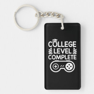 College Graduation Video Gamer Complete Key Ring