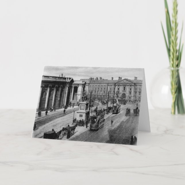 College Green, Dublin, c.1900 Card (Front)