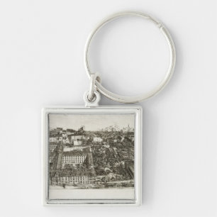 College Henri IV and the Lycee Napoleon, 1864 Key Ring