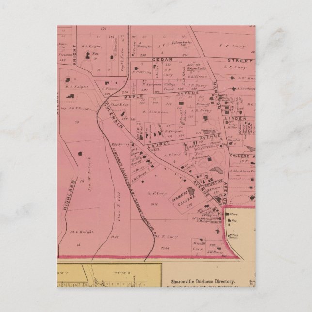 College Hill, Ohio Postcard (Front)