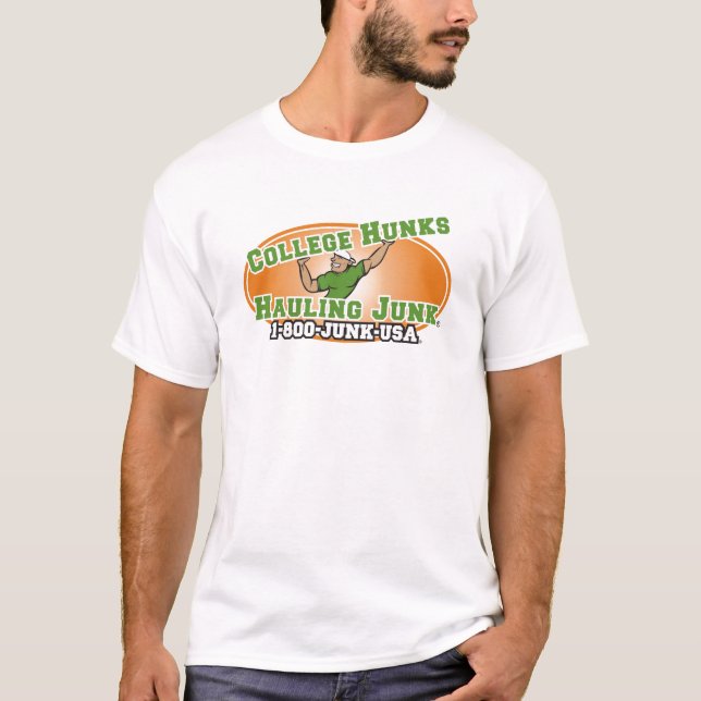 College Hunks Hauling Junk Official Logo T-Shirt (Front)