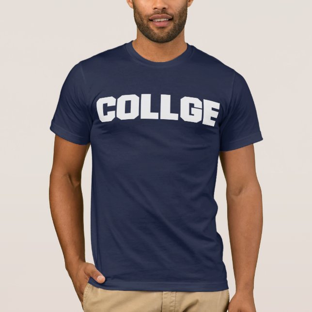 College - misspelled T-Shirt (Front)