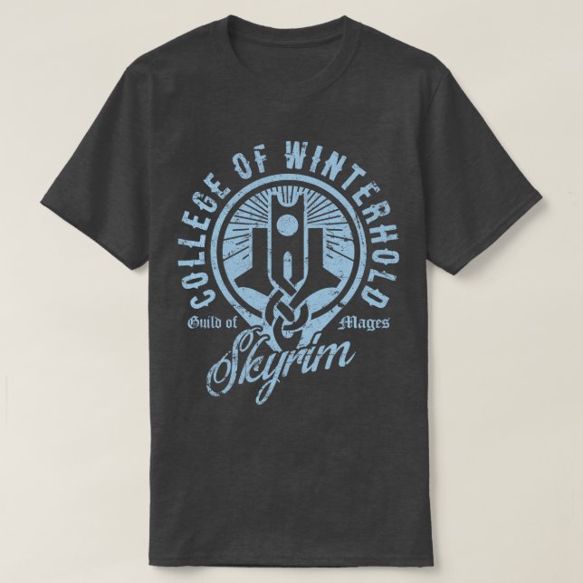 College of Winterhold T-Shirt (Design Front)