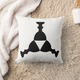 College of Yarnvid Populace Badge Cushion