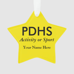 College or High School Varsity Letter Keepsake Ornament