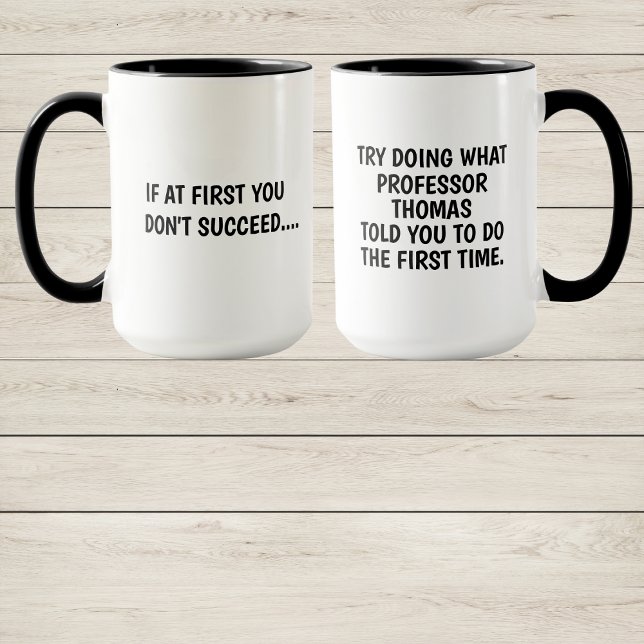 College Professor Coffee Mug, Gift For Professor Mug (Creator Uploaded)