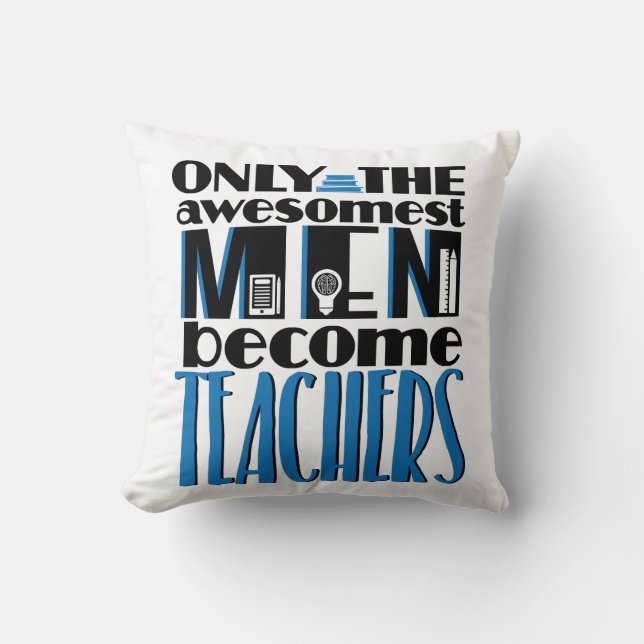 College Professor Teacher  Teaching Gift Men Women Cushion (Front)