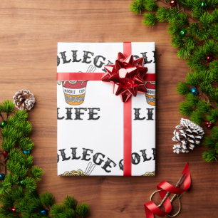 College Ramen    Wrapping Paper