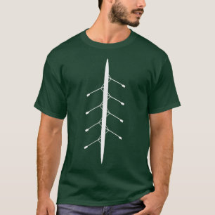 College Rowing Row Crew Boat T-Shirt