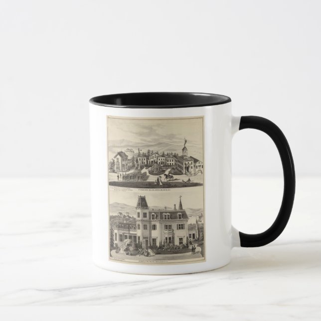 College, school, Benicia Mug (Right)